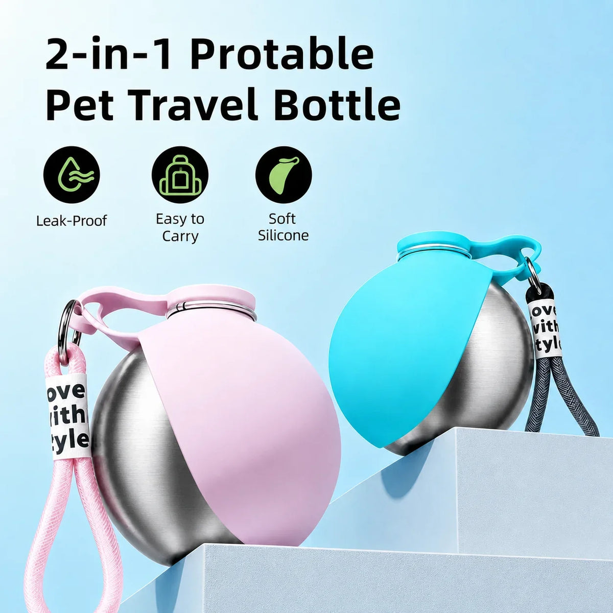 Taillo Shop™ Portable Outdoor Drink Cup for Pets